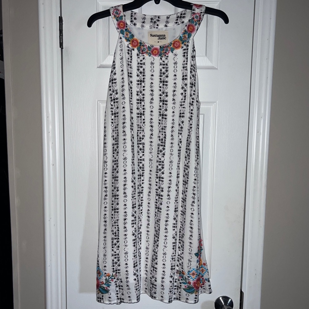 Western Design/Style A line mini dress